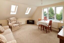 Standon Gardens Extra Care Apartments Tamworth – Living Room with Garden View